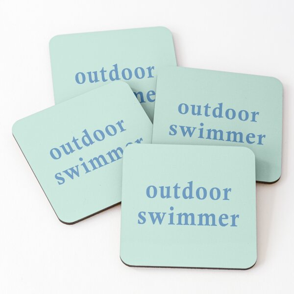 Item preview, Outdoor Swimmer - Blue designed and sold by Jeallan Designs.