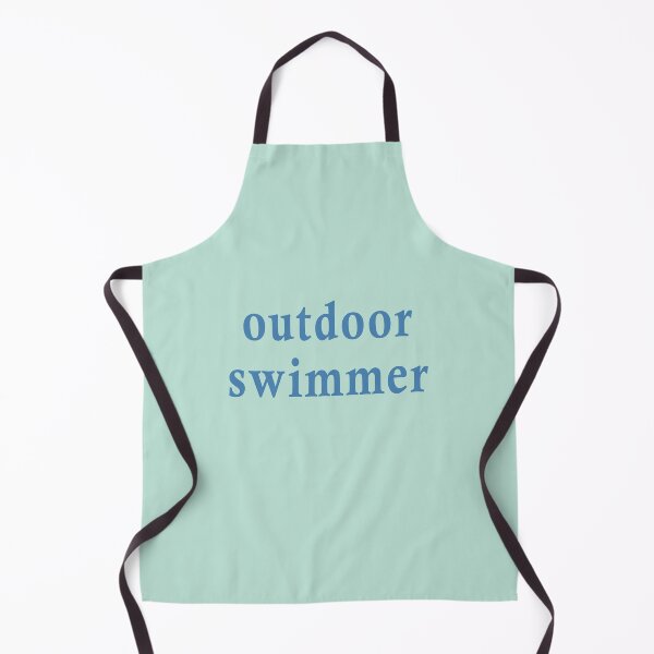 Item preview, Outdoor Swimmer - Blue designed and sold by Jeallan Designs.