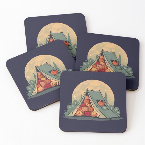 Item preview, Cat Camping - Outdoor Kittens designed and sold by erion5k.