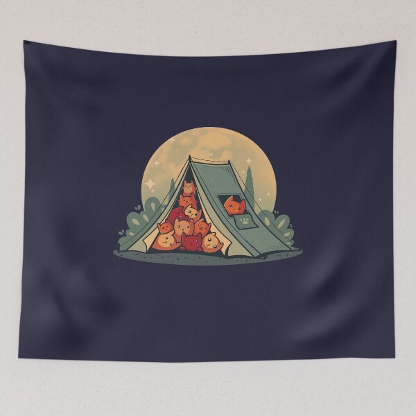 Item preview, Cat Camping - Outdoor Kittens designed and sold by erion5k.