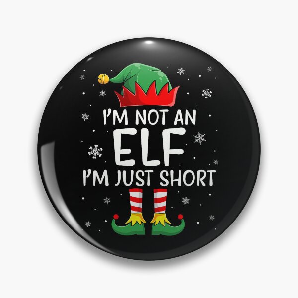 Item preview, Not An Elf Just Short Funny Cute Holiday Snow Scene designed and sold by barrycantre11.