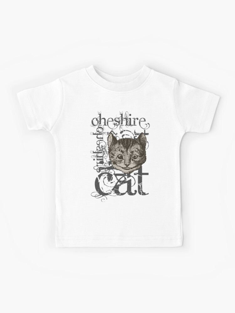 alice in wonderland cheshire cat t shirt