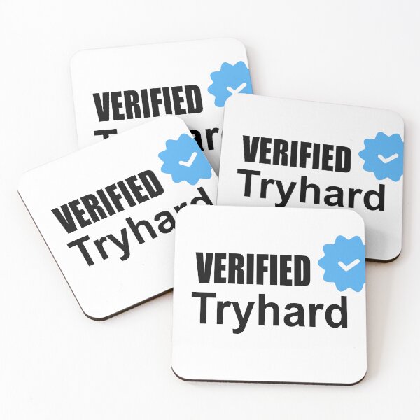 Item preview, Verified Tryhard - Sweaty Gamer designed and sold by GriffinRey.