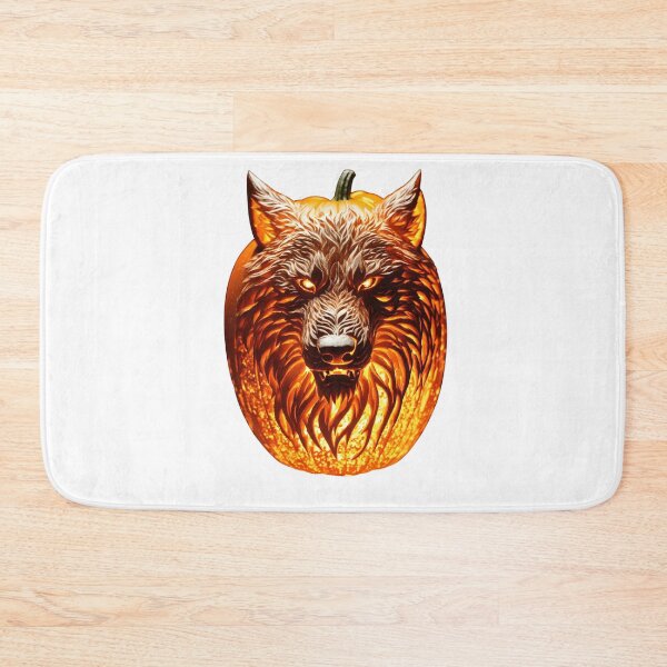 Item preview, Majestic Werewolf Pumpkin Carving Art. designed and sold by printeGear.