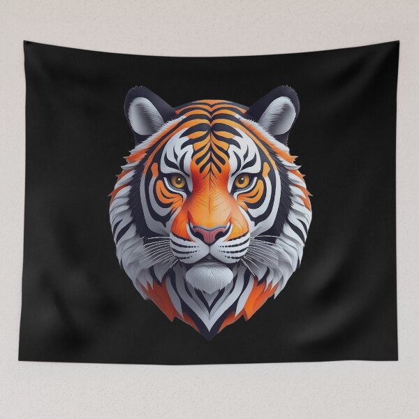 Item preview, Striped Legend - Tiger Designs designed and sold by RockitBaby.