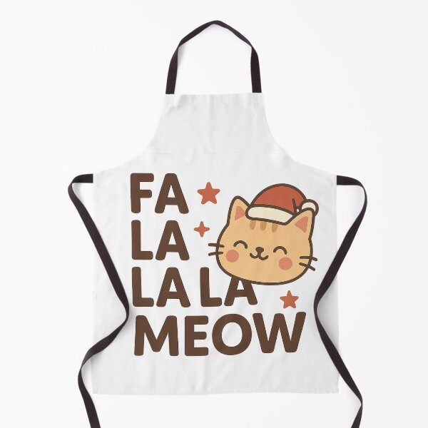 Item preview, Fa La La La Meow – Funny Kawaii Christmas Cat Design designed and sold by StyleLap.