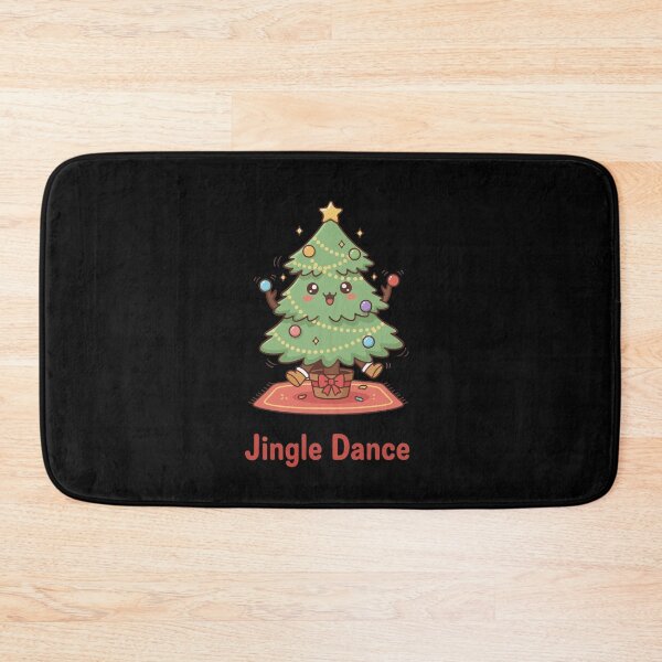 Item preview, Cute Dancing Christmas Tree – Kawaii “Jingle Dance” Holiday  designed and sold by stylishdzign.