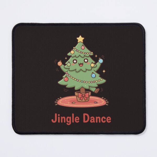Item preview, Cute Dancing Christmas Tree – Kawaii “Jingle Dance” Holiday designed and sold by stylishdzign.