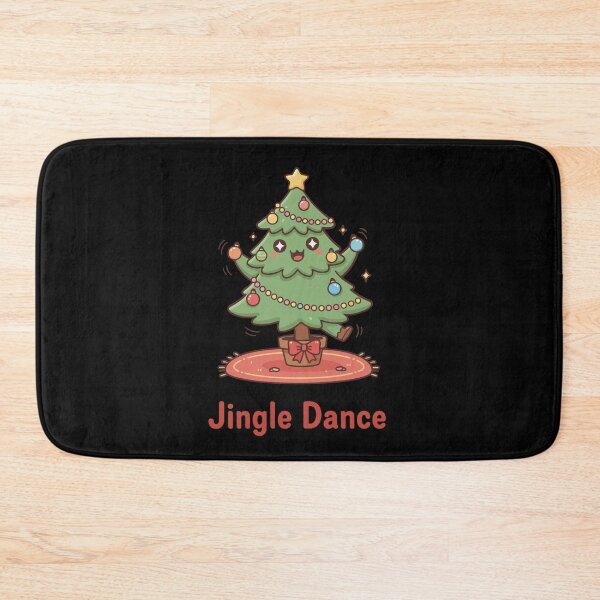 Item preview, Cute Dancing Christmas Tree – Kawaii “Jingle Dance” Holiday  designed and sold by stylishdzign.