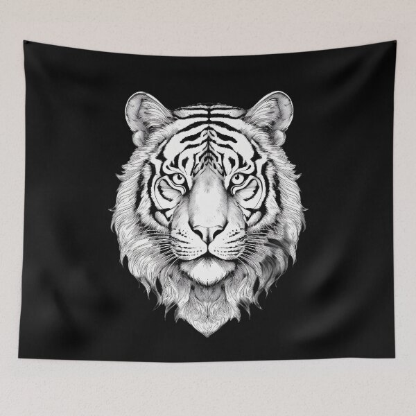 Item preview, Striped Guardian - Tiger Designs designed and sold by RockitBaby.