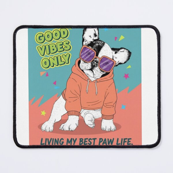 Item preview, Frenchie Vibe Check: Passed Hoodie, Shades, and Good Times. designed and sold by ZyVoAli.