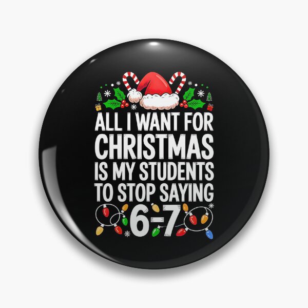 Item preview, Funny Teacher 67 Christmas Six Seven Students Saying 6-7 designed and sold by URGlden.