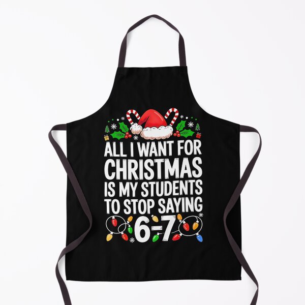 Item preview, Funny Teacher 67 Christmas Six Seven Students Saying 6-7 designed and sold by URGlden.