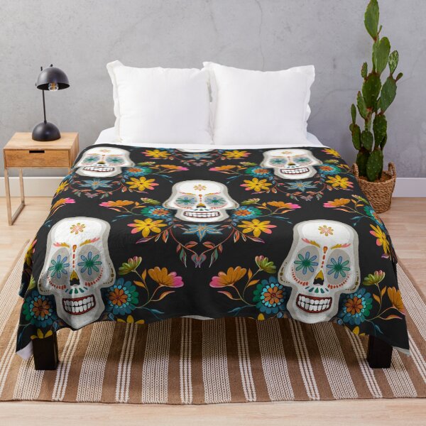 Item preview, Mexican Skull Rebirth - Marcos Marquez Birthday designed and sold by WildwaterDesign.