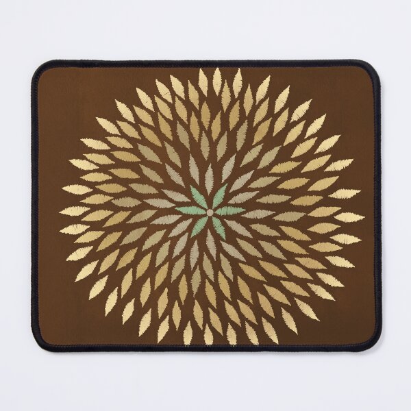 Item preview, Elven Flower - brown and gold designed and sold by GiuliaLiv.