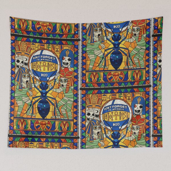 Item preview, Egyptian horror handball designed and sold by Nu Sigma 1985.
