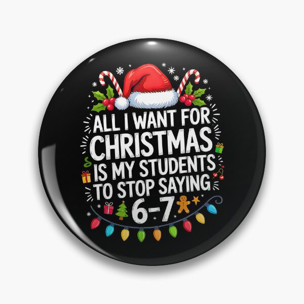 Item preview, Funny Teacher 67 Christmas Six Seven Students Saying 6-7 designed and sold by URGlden.