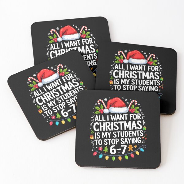 Item preview, Funny Teacher 67 Christmas Six Seven Students Saying 6-7 designed and sold by URGlden.