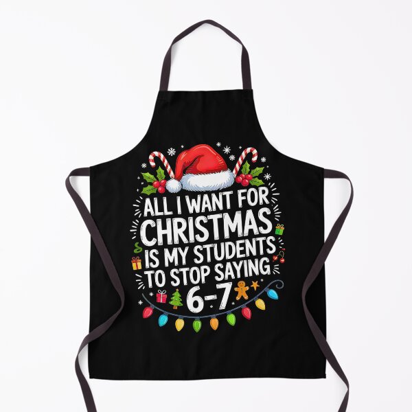 Item preview, Funny Teacher 67 Christmas Six Seven Students Saying 6-7 designed and sold by URGlden.