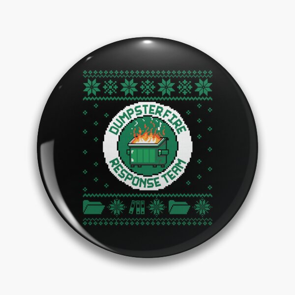 Item preview, Dumpster Fire Response Team Funny Bright Ugly Sweater  designed and sold by clarabersetart.