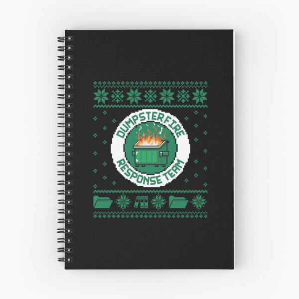 Item preview, Dumpster Fire Response Team Funny Bright Ugly Sweater  designed and sold by clarabersetart.