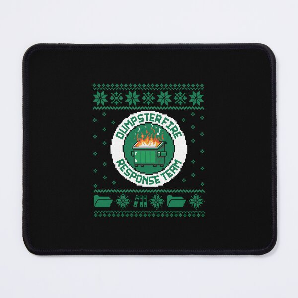 Item preview, Dumpster Fire Response Team Funny Bright Ugly Sweater  designed and sold by clarabersetart.