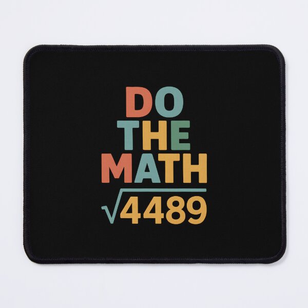 Item preview, Do The Math Four Four Eight Nine Funny Number  designed and sold by clarabersetart.