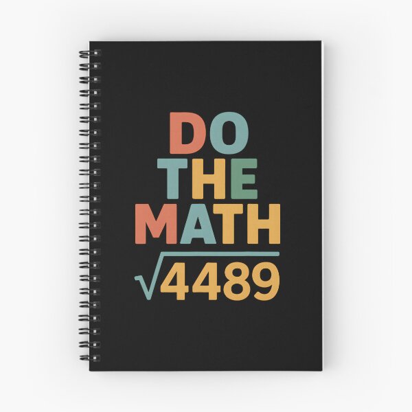 Item preview, Do The Math Four Four Eight Nine Funny Number  designed and sold by clarabersetart.