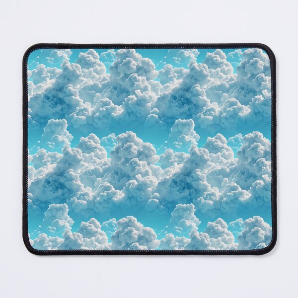Item preview, Fluffy Cumulus Clouds Bright Blue Sky designed and sold by NTGUILTY.