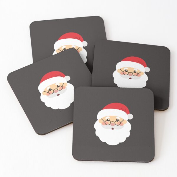 Item preview, Cute Santa Claus Face designed and sold by KateBilous.
