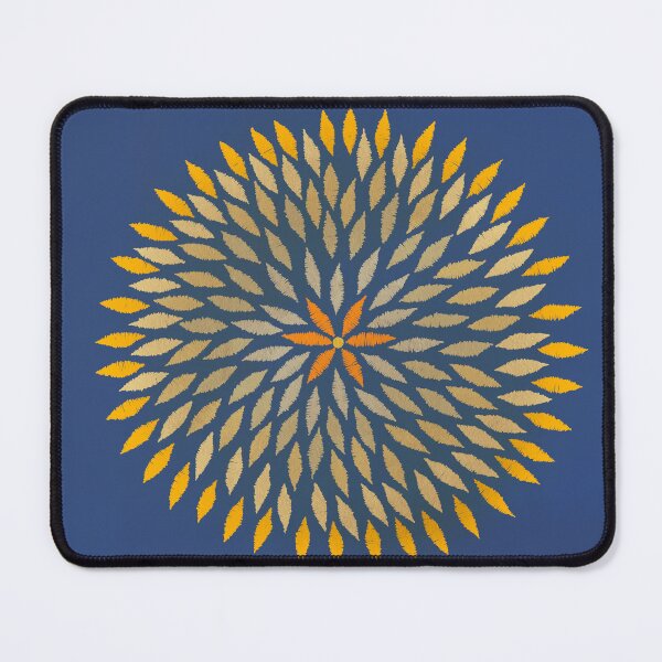 Item preview, Elven Flower - blue and orange designed and sold by GiuliaLiv.