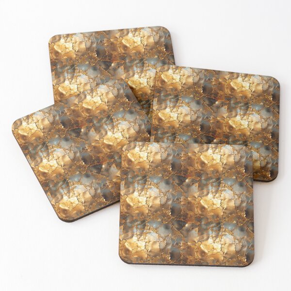 Item preview, Cracked Gilded Foil Gold and Metallic Texture designed and sold by NTGUILTY.
