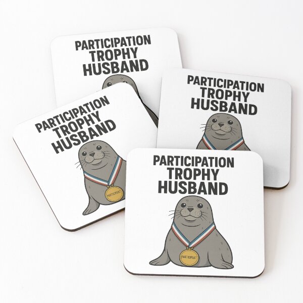Item preview, Participation Trophy Husband Seal designed and sold by TwillTees.