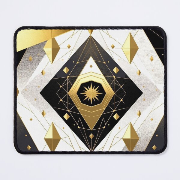 Item preview, Luxury Gold Geometric Pattern AOP Print designed and sold by GuffyGlowVault.