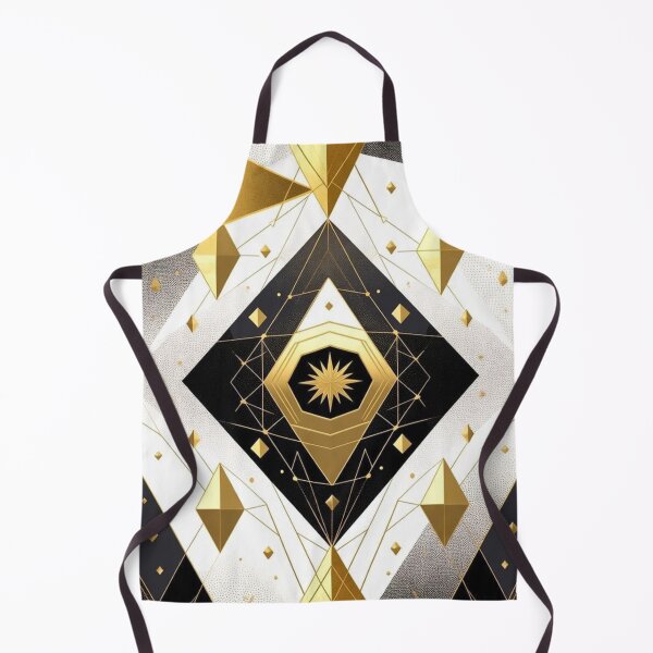 Item preview, Luxury Gold Geometric Pattern AOP Print designed and sold by GuffyGlowVault.