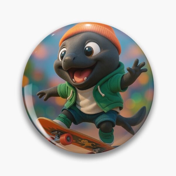 Item preview, Skater False Killer Whale designed and sold by Sillytoe.