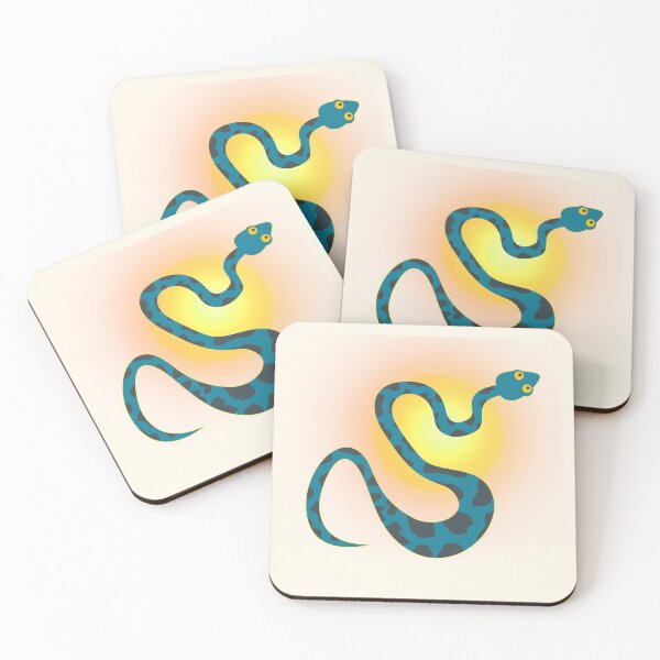 Item preview, Blue Serpent Glow -  Neon Design – Wild Style designed and sold by PriyaMagic.