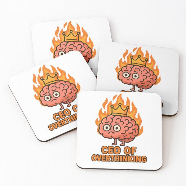 Item preview, CEO Of Overthinking Brain On Fire designed and sold by TwillTees.