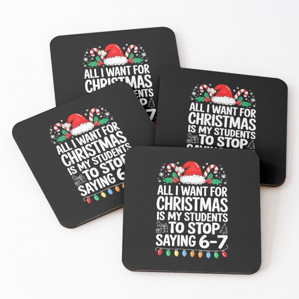 Item preview, Funny Teacher 67 Christmas Six Seven Students Saying 6-7 designed and sold by URGlden.