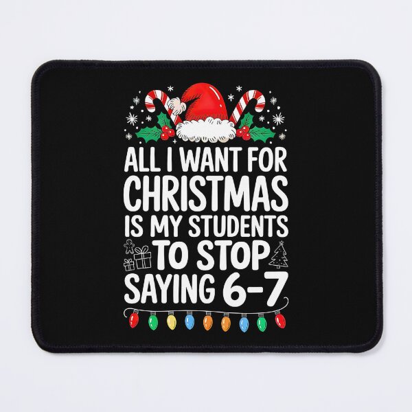 Item preview, Funny Teacher 67 Christmas Six Seven Students Saying 6-7 designed and sold by URGlden.
