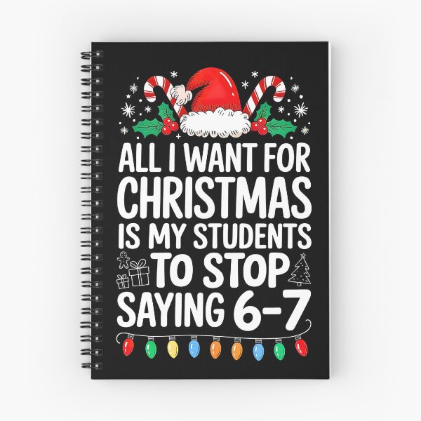 Item preview, Funny Teacher 67 Christmas Six Seven Students Saying 6-7 designed and sold by URGlden.