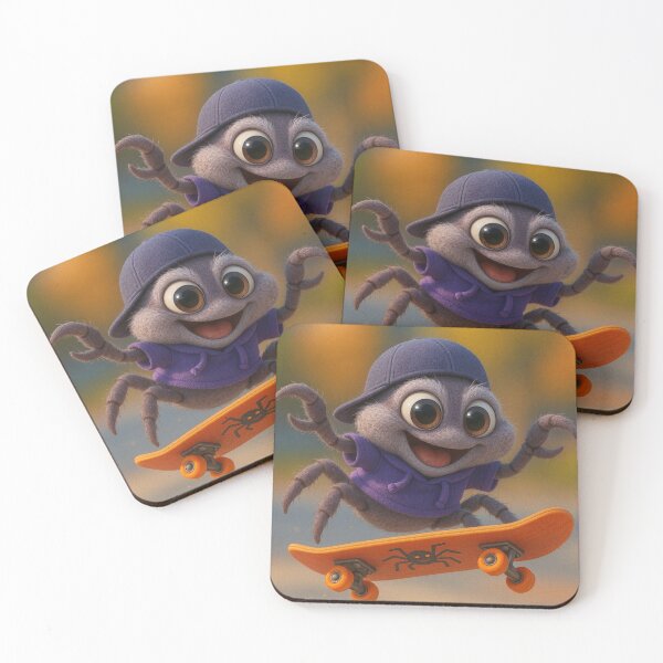 Item preview, Skater False Widow Spider designed and sold by Sillytoe.