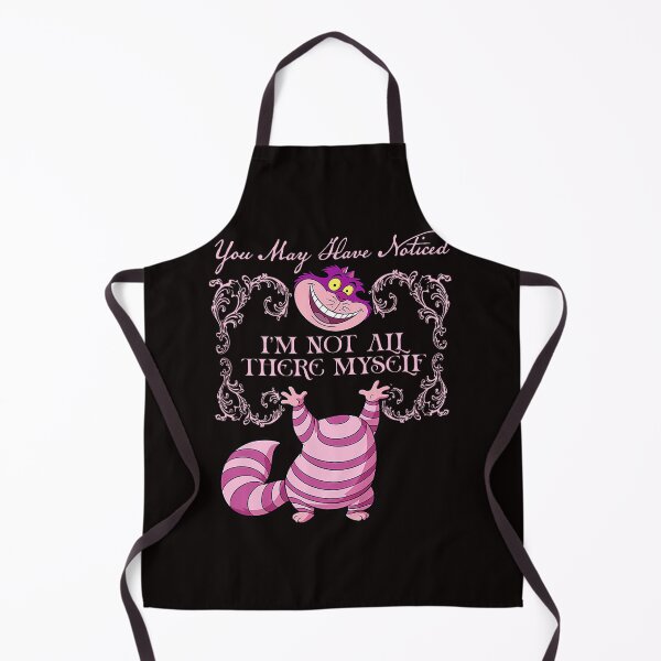 Item preview, Cheshire Cat Not There Myself Funny Pink Wonderland Quote designed and sold by torildorxop.