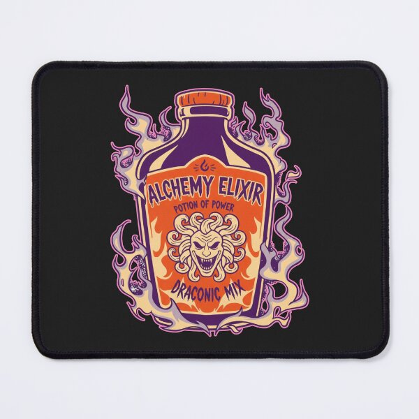 Item preview, Alchemy Elixir Potion of Power - Draconic Mix Fantasy Label designed and sold by AwesomeBeyondLimits.