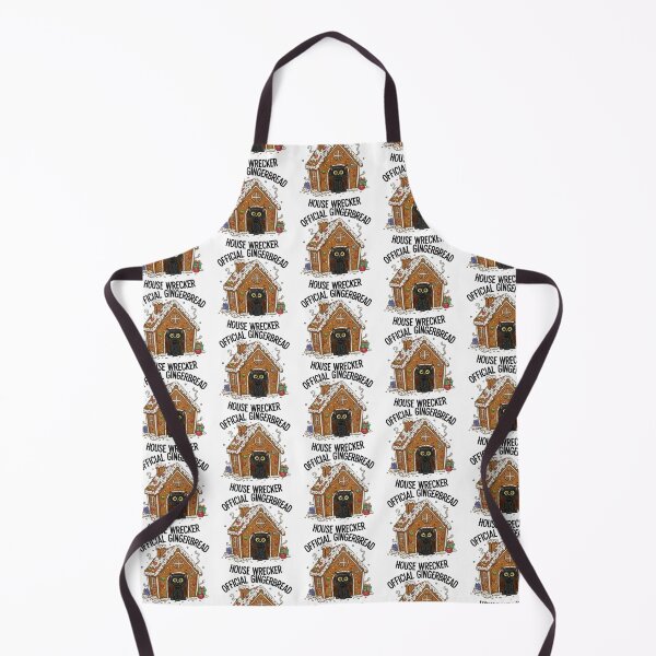 Item preview, Official Gingerbread House Wrecker Funny Black Cat Cartoon designed and sold by zoughlal.