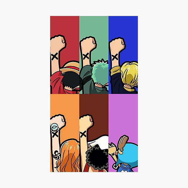 Item preview, Emotional Farewell Scene with a United Adventure Crew Marking Their Bond designed and sold by T-Chou.