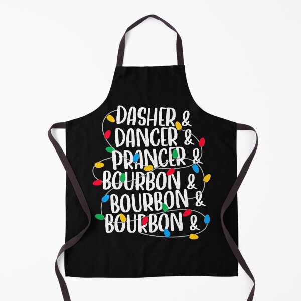 Item preview, Dasher Dancer Bourbon Funny Bright Festive Holiday Lights designed and sold by khdmalakarak.