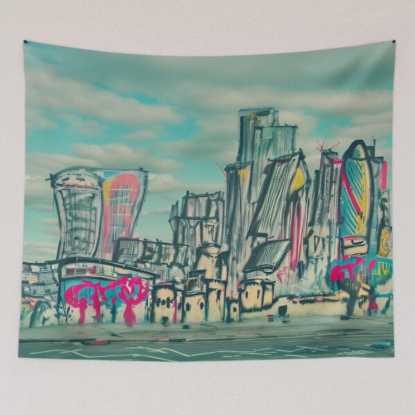 Item preview, Graffiti styled London designed and sold by Glenbobagins.