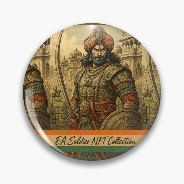Item preview, Ashoka the Great Emperor of Magadha, EA Soldier NFT Collection, Emperors Series designed and sold by EASNFTCOL.