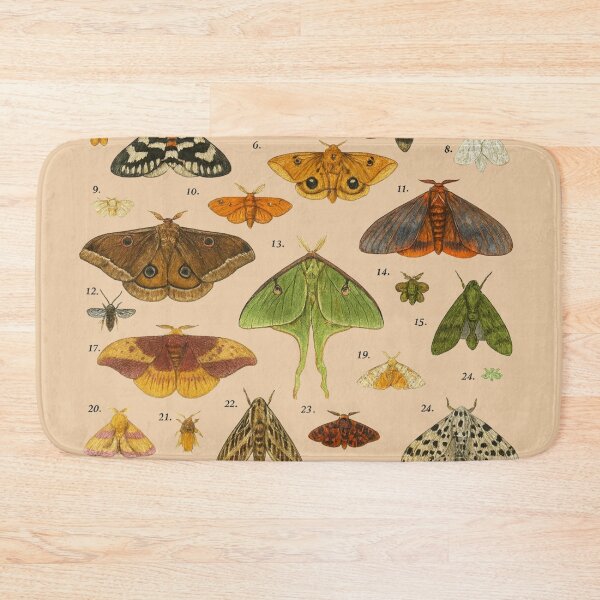 Item preview, North American Moths designed and sold by La Loca.